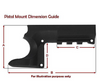 Pistol Under Rail Mount Pistol Rail Adapter