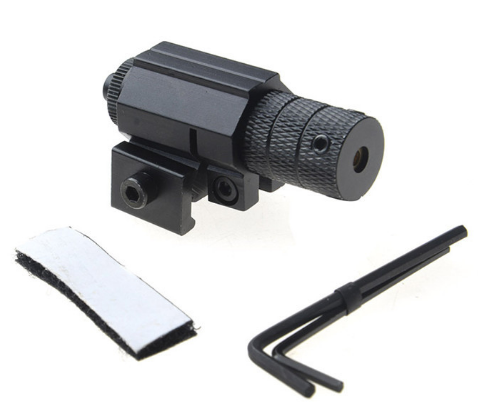Tactical Red Dot Mini Red Laser Sight With Tail Switch