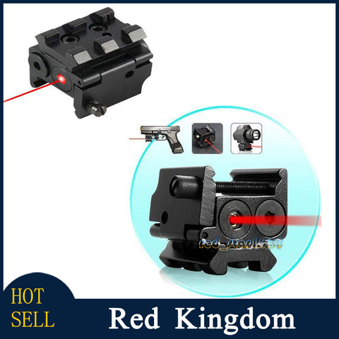 Mini Adjustable Compact Red Dot Laser Sight Scope